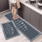 Soft Washable NonSlip Floor Mat Long Kitchen Hallway Bedside Area Rug 14