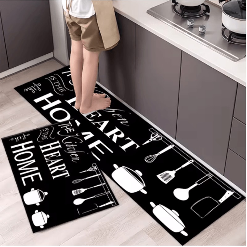 Soft Washable NonSlip Floor Mat Long Kitchen Hallway Bedside Area Rug 3