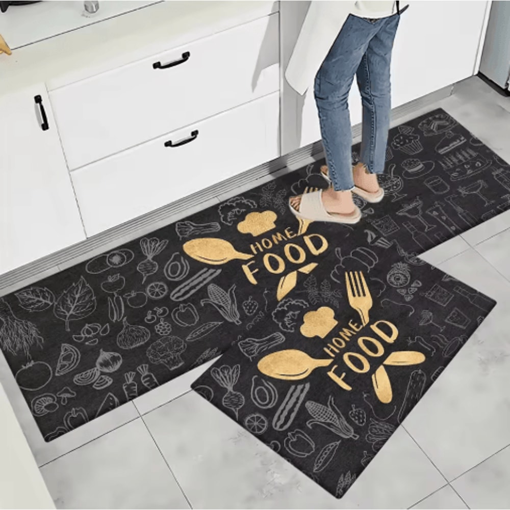 Soft Washable NonSlip Floor Mat Long Kitchen Hallway Bedside Area Rug 4
