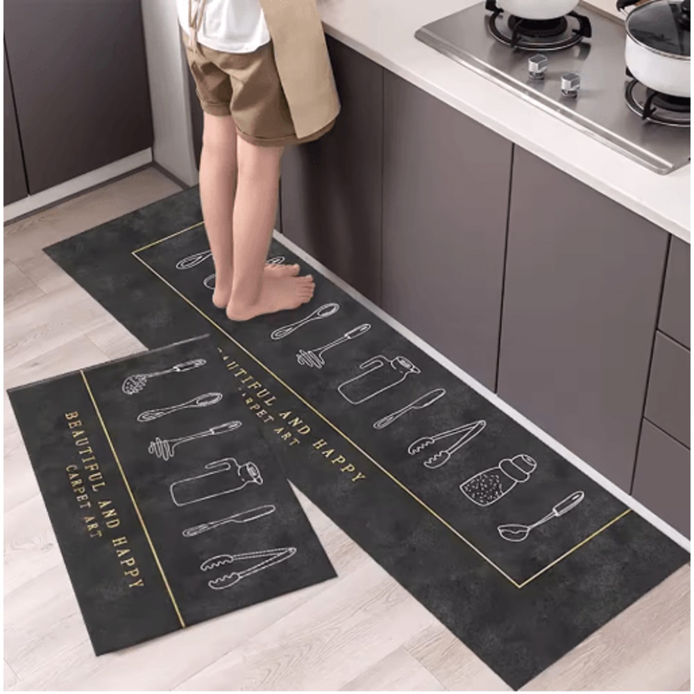 Soft Washable NonSlip Floor Mat Long Kitchen Hallway Bedside Area Rug 8