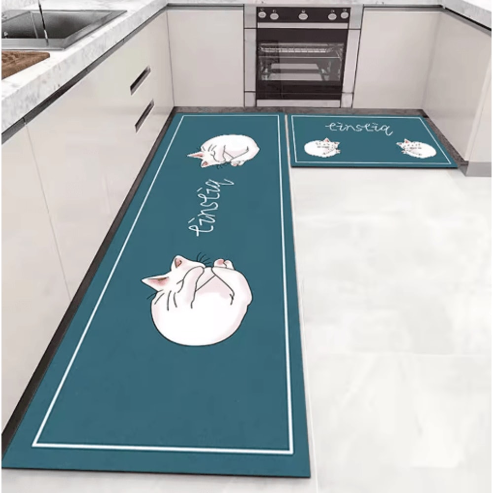 Soft Washable NonSlip Floor Mat Long Kitchen Hallway Bedside Area Rug 23