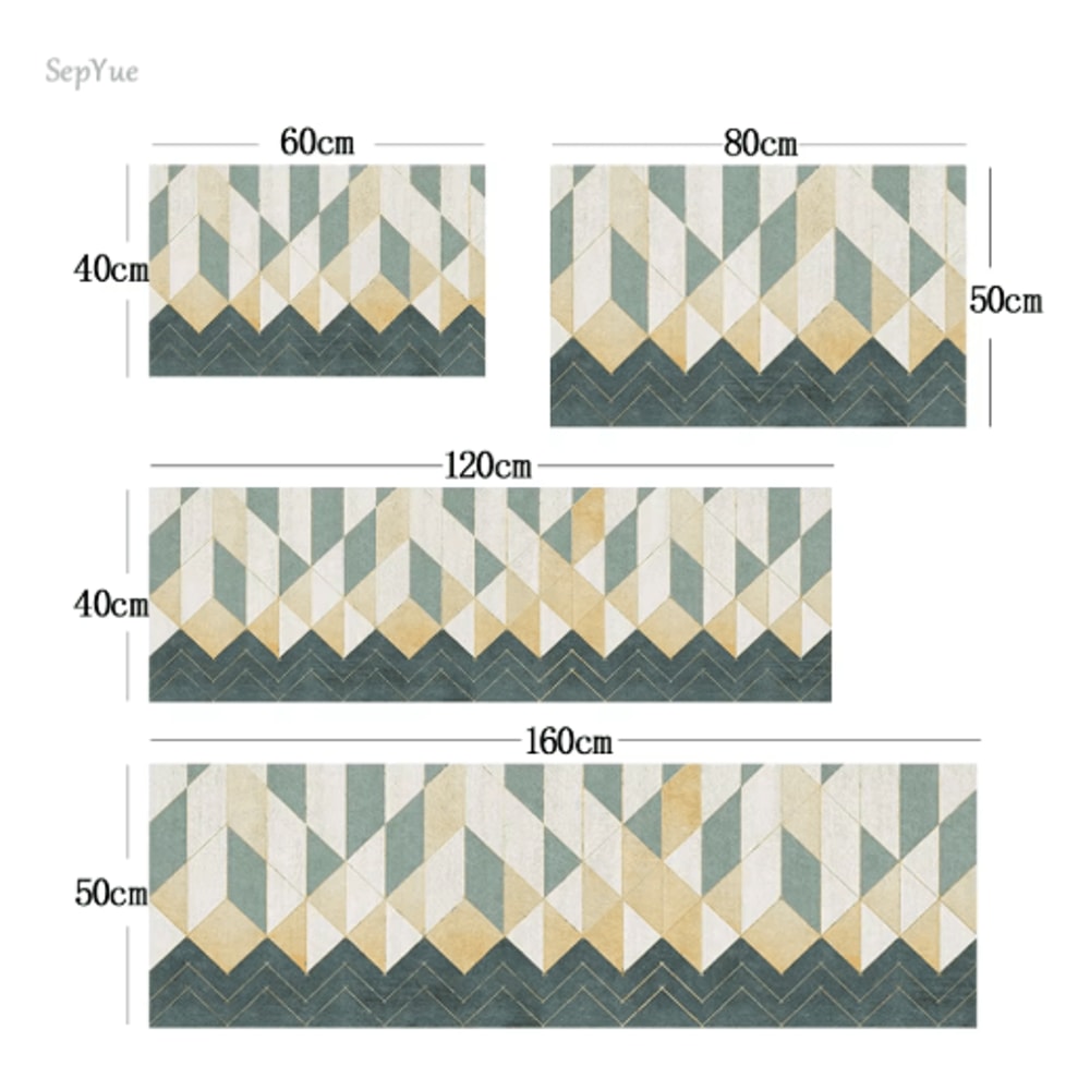 Soft Washable NonSlip Floor Mat Long Kitchen Hallway Bedside Area Rug 28