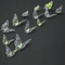 3D Mirror Butterfly Wall Stickers DIY Decorative Wall Art Set 10