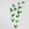 3D Mirror Butterfly Wall Stickers DIY Decorative Wall Art Set 5