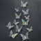3D Mirror Butterfly Wall Stickers DIY Decorative Wall Art Set 9