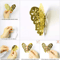 3D Mirror Butterfly Wall Stickers DIY Decorative Wall Art Set 27