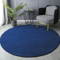 Round Coral Velvet Plush Rug Soft Kids Play Modern Living Room Carpe 2