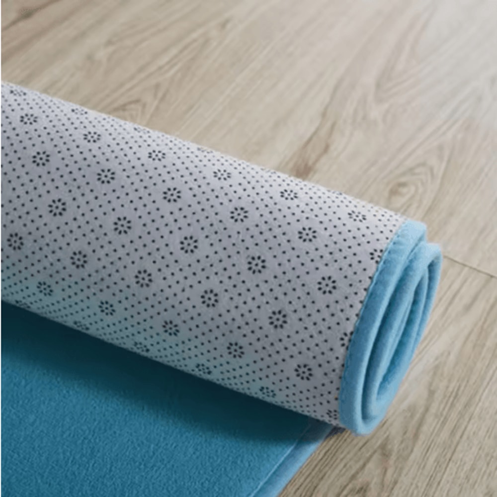 Round Coral Velvet Plush Rug Soft Kids Play Modern Living Room Carpe 6