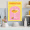 Colorful Cocktail Canvas Posters Trendy Bar Cart Whiskey Wall Art Prints 16
