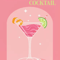 Colorful Cocktail Canvas Posters Trendy Bar Cart Whiskey Wall Art Prints 5