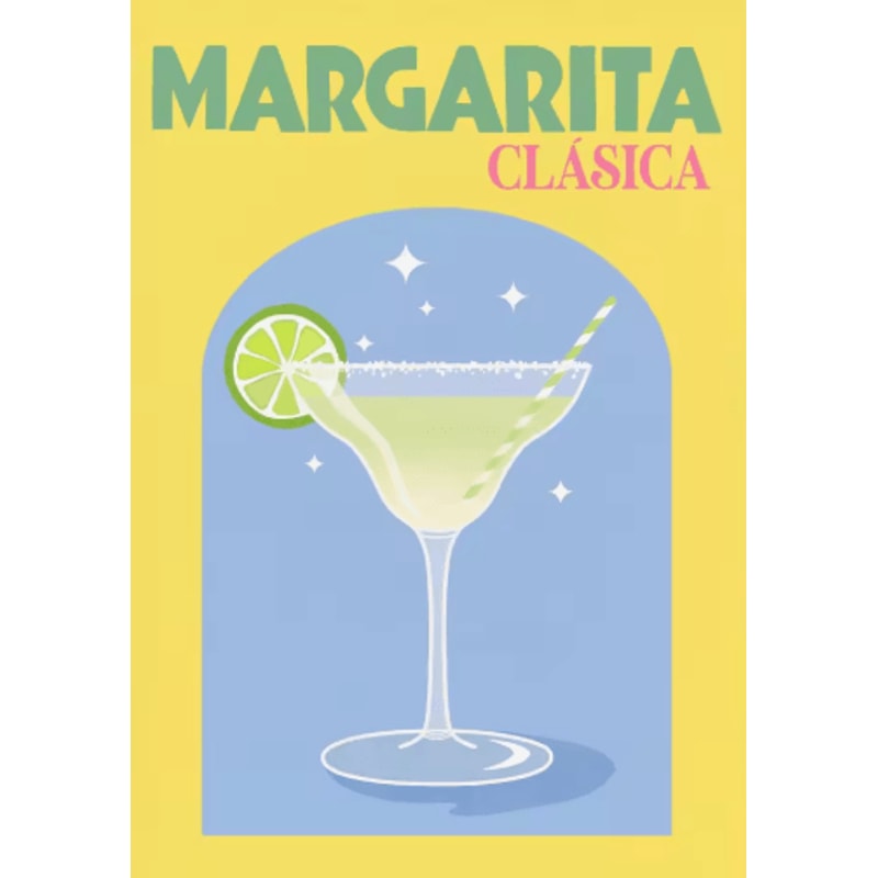 Colorful Cocktail Canvas Posters Trendy Bar Cart Whiskey Wall Art Prints 7