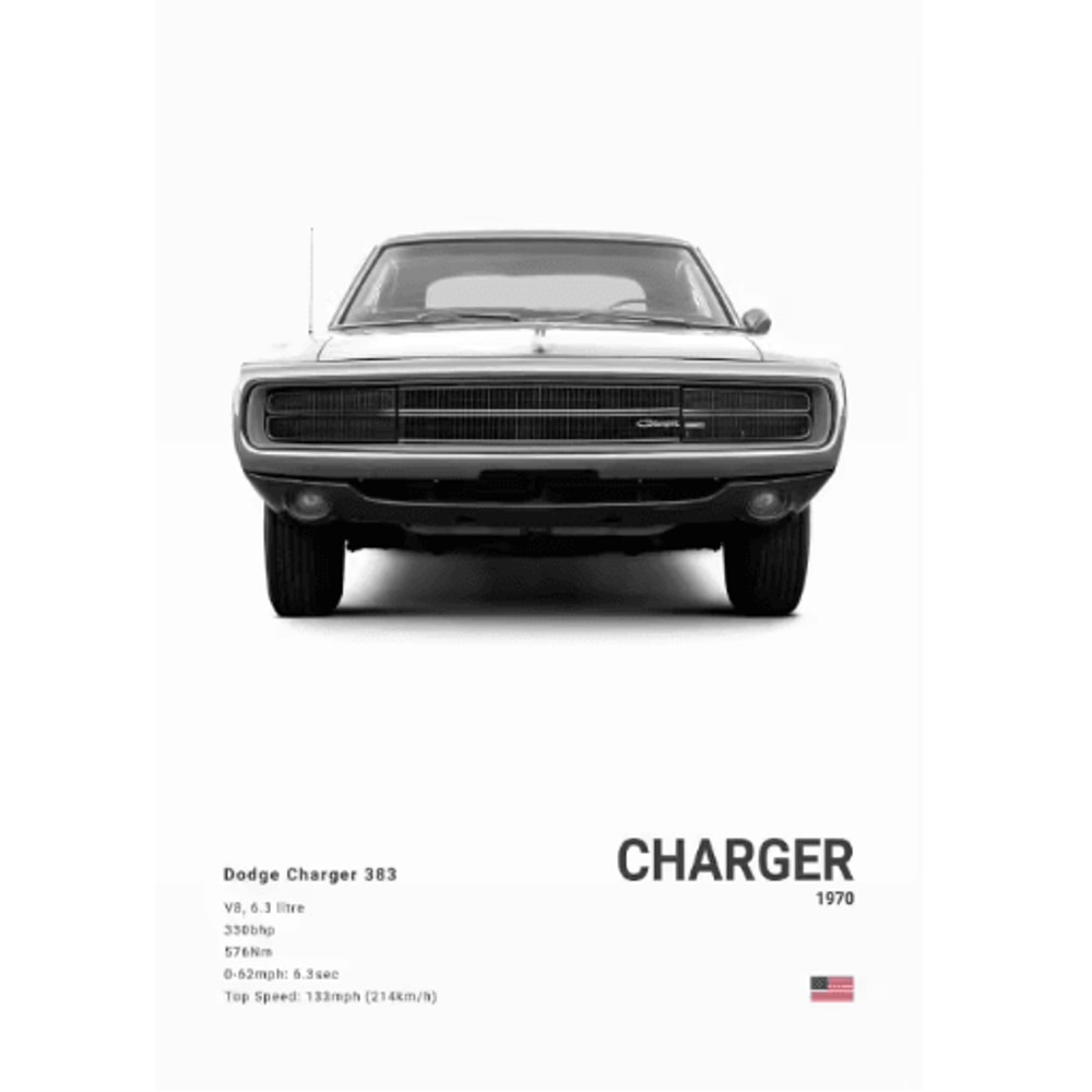Dodge Challenger SRT Hellcat Redeye Canvas Poster Muscle Car Wall Art Print 8