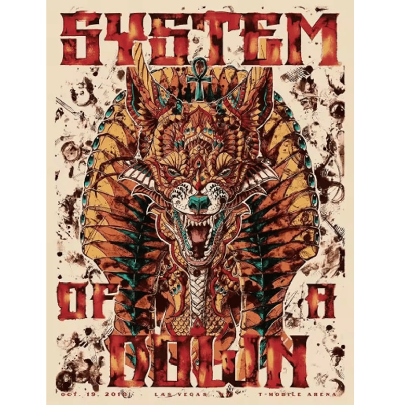 System Of A Down Album Canvas Poster Metal Band Wall Art Decor 12
