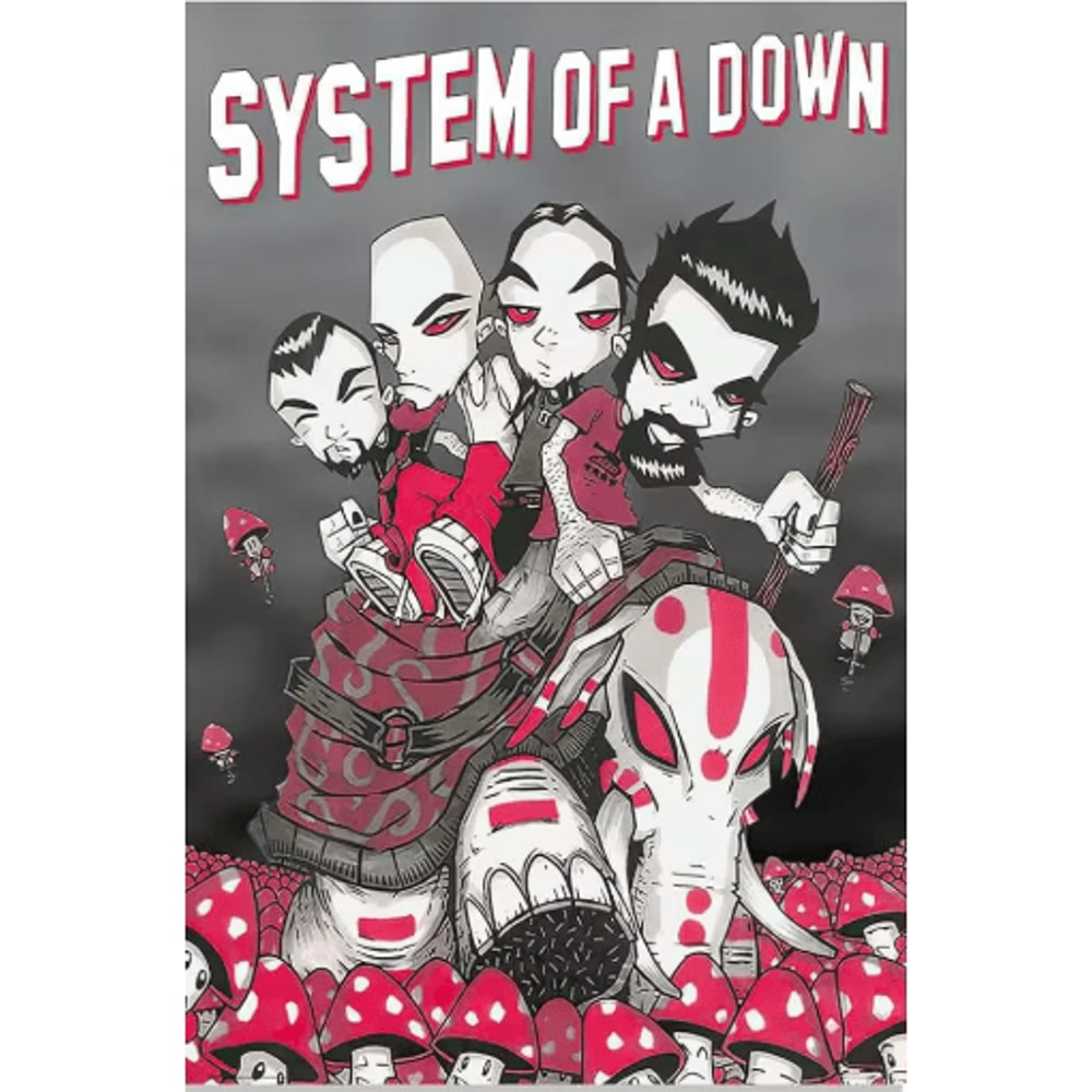 System Of A Down Album Canvas Poster Metal Band Wall Art Decor 13