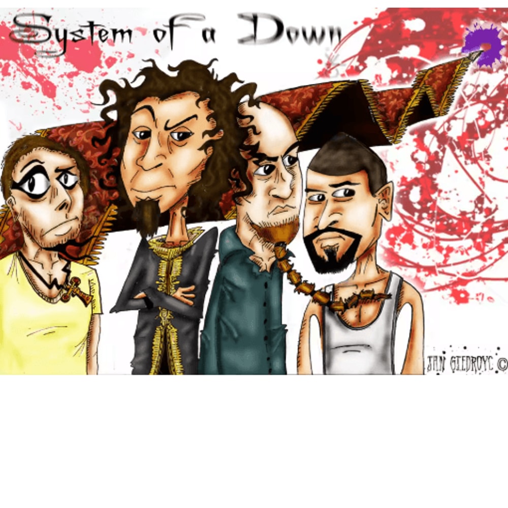 System Of A Down Album Canvas Poster Metal Band Wall Art Decor 9