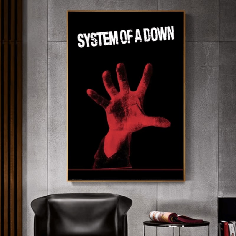 System Of A Down Album Canvas Poster Metal Band Wall Art Decor 18