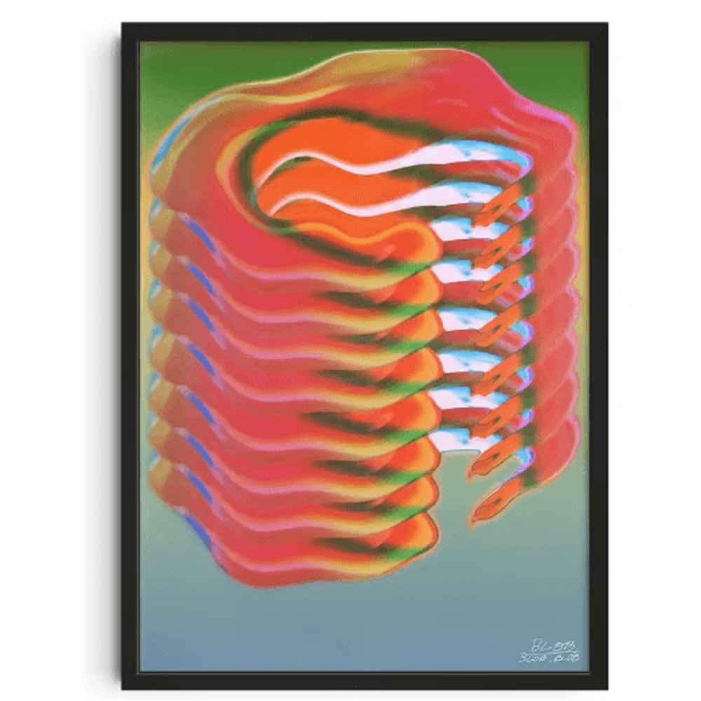 Mid Century Abstract Japanese Canvas Prints Vintage Minimalist Wall Art Set 16