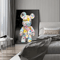 Cute Bear Graffiti Canvas Wall Art Kawaii Cartoon Pop Art Poster For Stylish Room Decor 4
