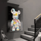 Cute Bear Graffiti Canvas Wall Art Kawaii Cartoon Pop Art Poster For Stylish Room Decor 5