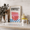 Retro Coffee Club Canvas Wall Art Chic Beige Coffee Poster For Modern Kitchen Living Room Decor 3
