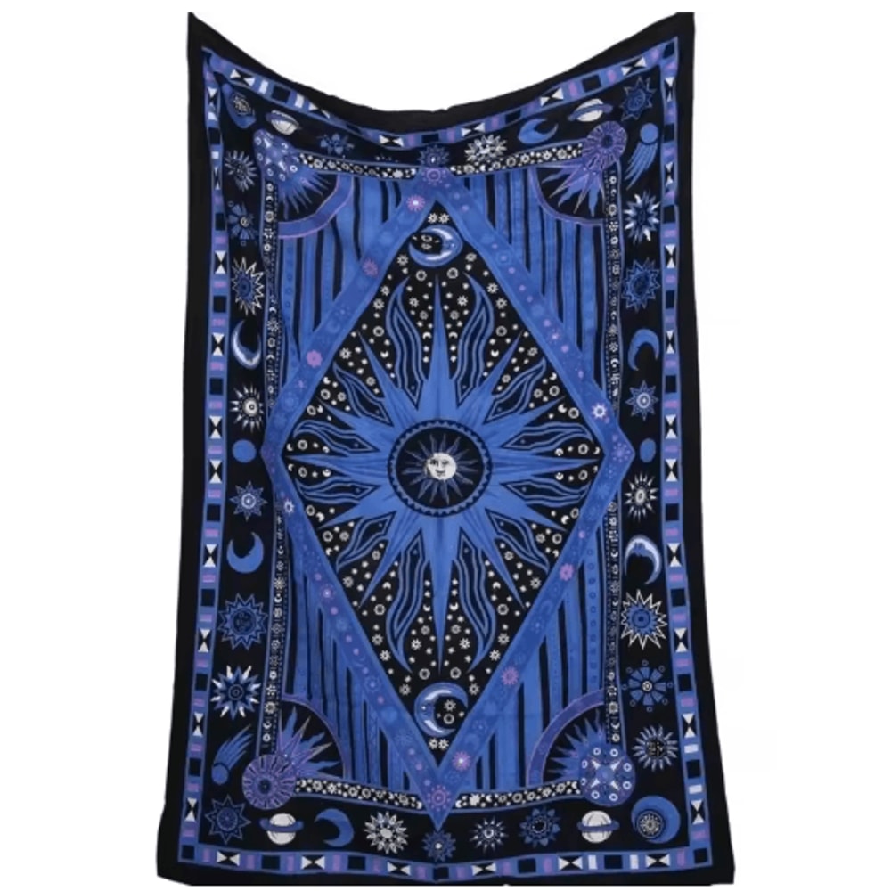Indian Mandala Tarot Tapestry Bohemian Hippie Wall Hanging For Aesthetic Room Decor 1