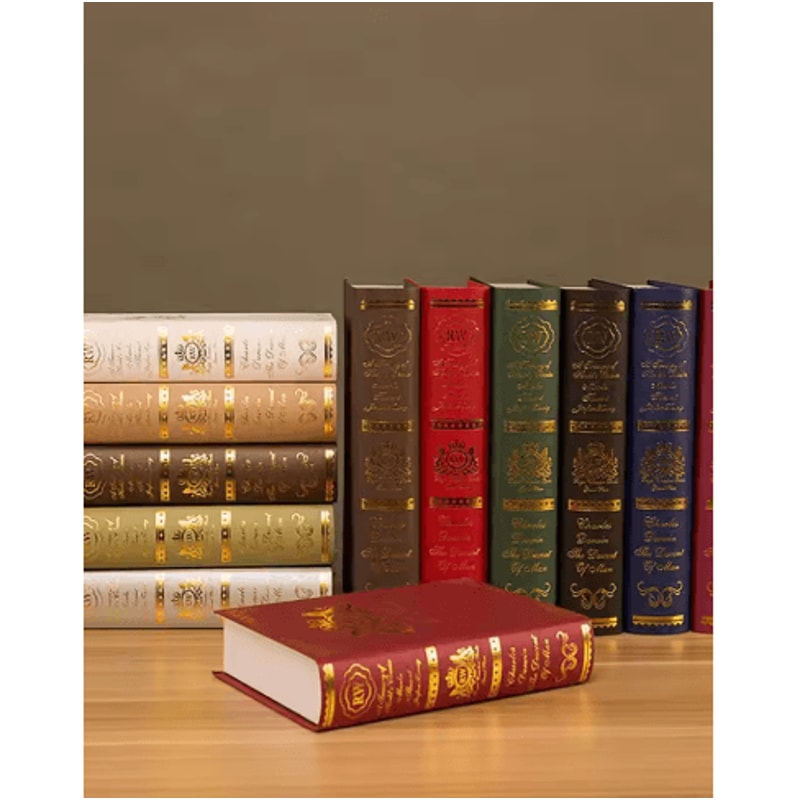 European Vintage Decorative Fake Books Retro Simulation Book Props For Stylish Home Decor 2