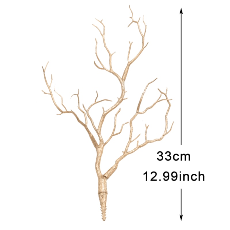 Artificial Antler Branch Decor Rustic Winter Tree Stems For Wedding Home Table Styling 7