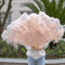 Luxury Ostrich Feather Folding Fan Large Burlesque Dance Stage Performance Fan 100130cm 7