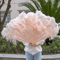 Luxury Ostrich Feather Folding Fan Large Burlesque Dance Stage Performance Fan 100130cm 7