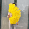 Luxury Ostrich Feather Folding Fan Large Burlesque Dance Stage Performance Fan 100130cm 9