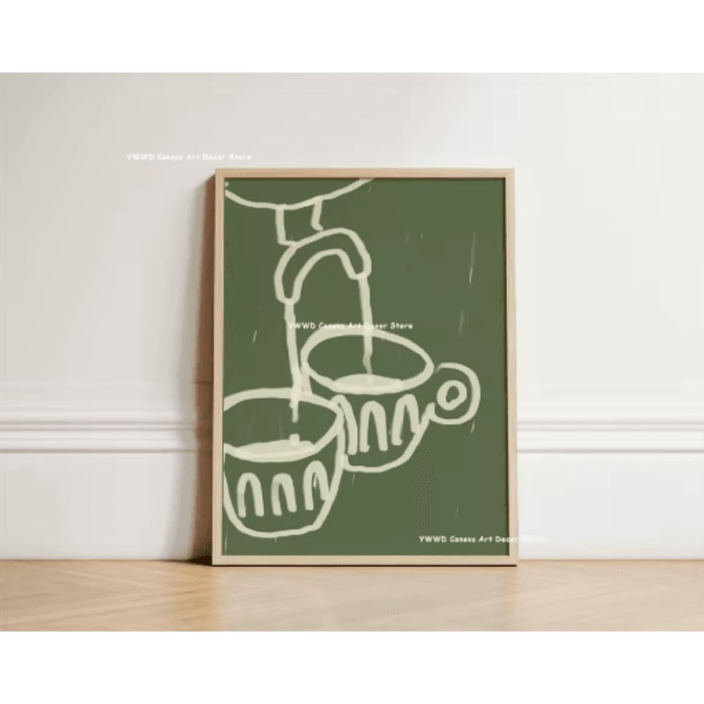 Buongiorno Espresso Canvas Wall Art Modern Coffee Kitchen Decor Print 12