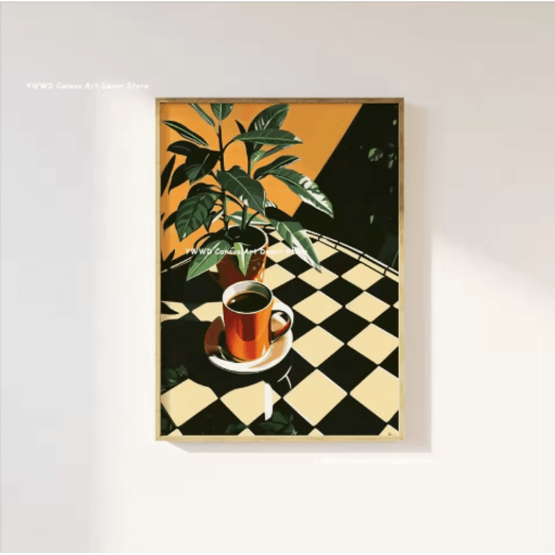 Buongiorno Espresso Canvas Wall Art Modern Coffee Kitchen Decor Print 28