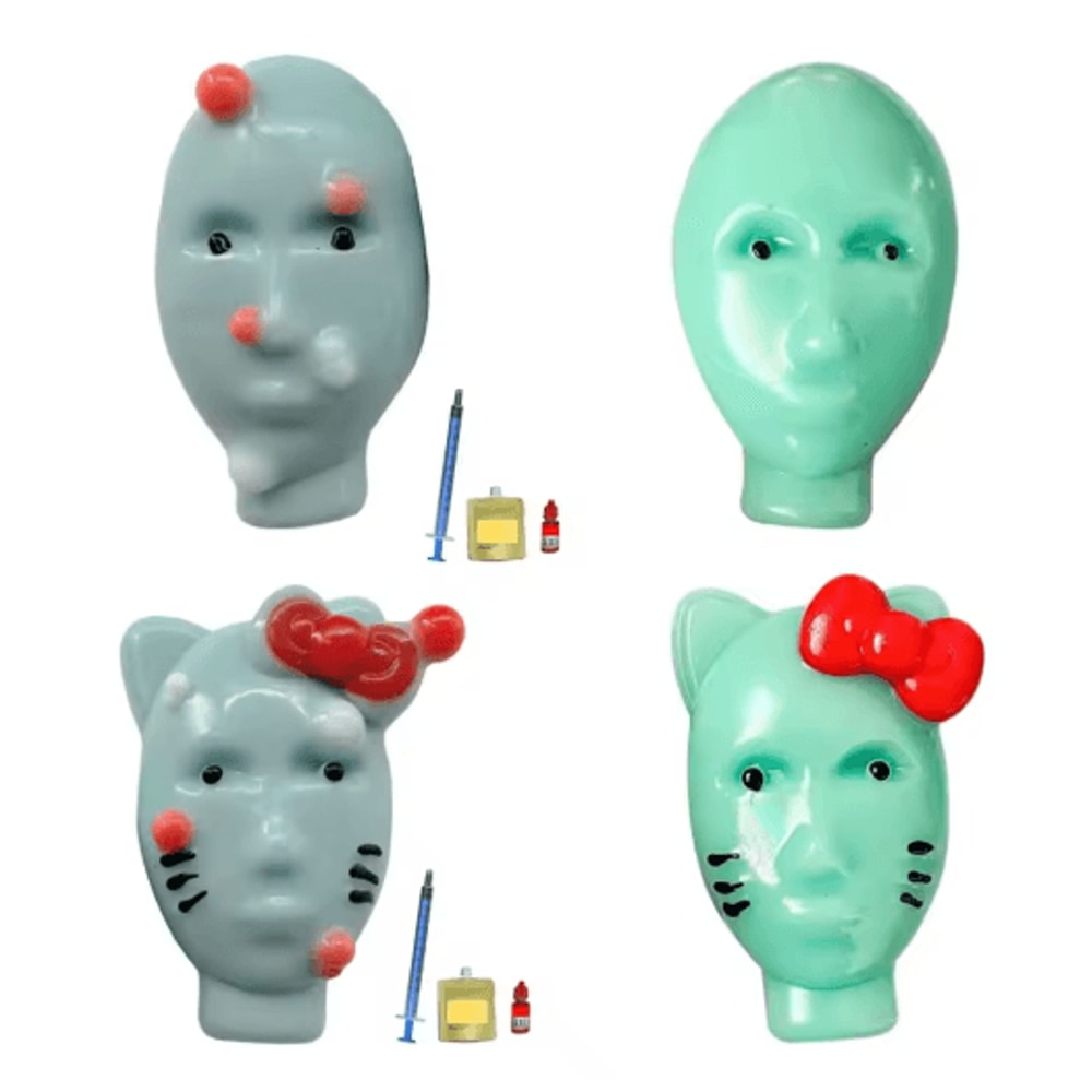 Reusable Pimple Popper Stress Relief Toy Funny Acne Decompression Fidget Gift Set 10