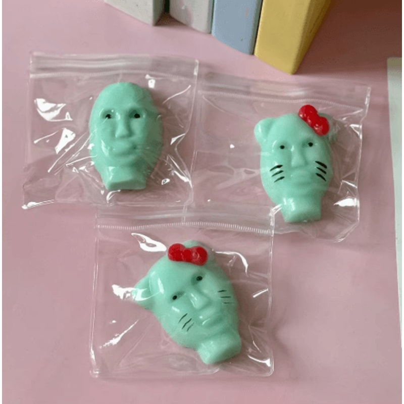 Reusable Pimple Popper Stress Relief Toy Funny Acne Decompression Fidget Gift Set 6