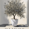 Retro Olive Tree Lemon Canvas Wall Art Elegant Mediterranean Botanical Decor 6