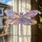 Colorful Acrylic Dragonfly Suncatcher Hanging Window Garden Decor 2