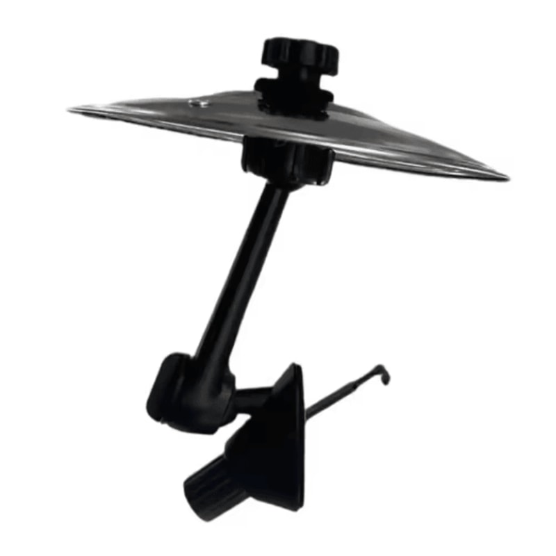 Mini Drum Car Vent Clip Fun Cymbal Drummer Dashboard Decoration 4