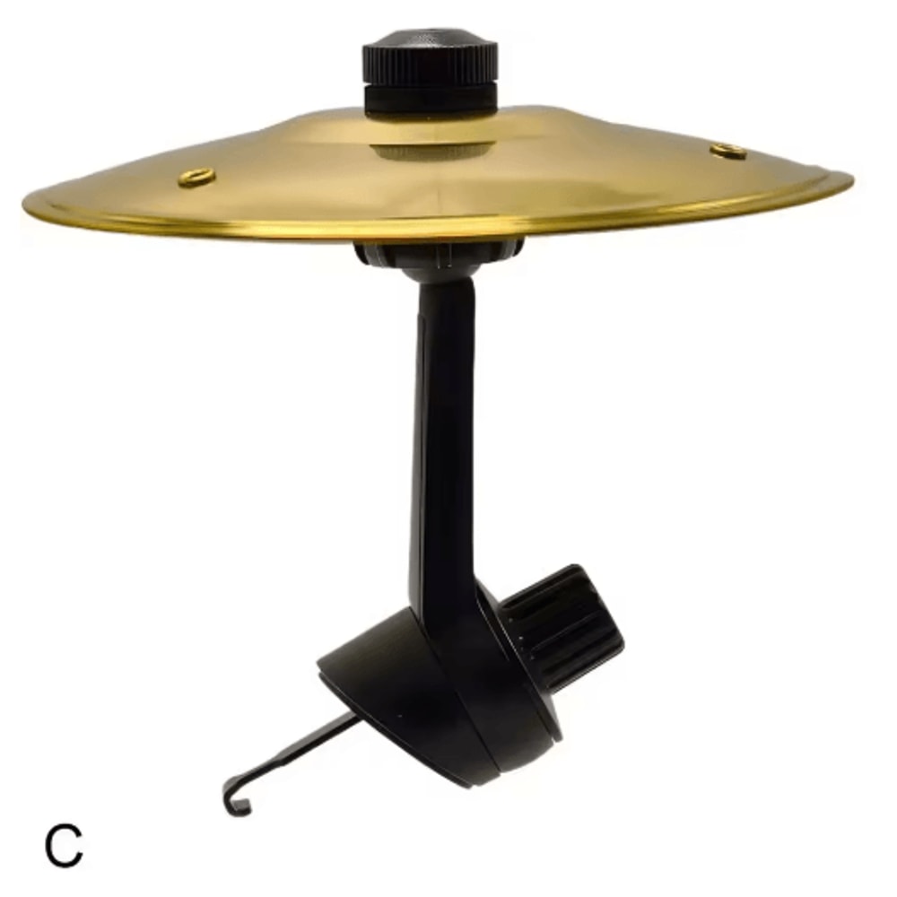 Mini Drum Car Vent Clip Fun Cymbal Drummer Dashboard Decoration 5