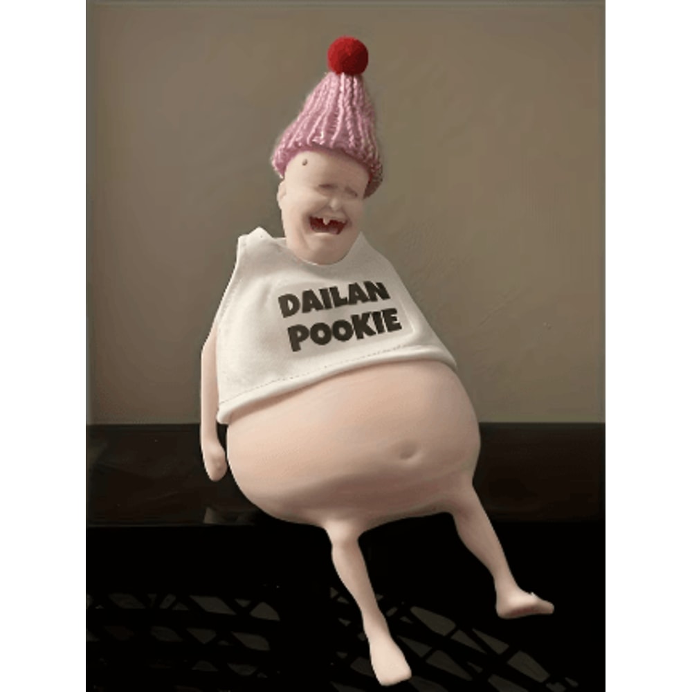 Funny Belly Doll With Expressive Eyes Quirky Silicone Party Home Decor 4