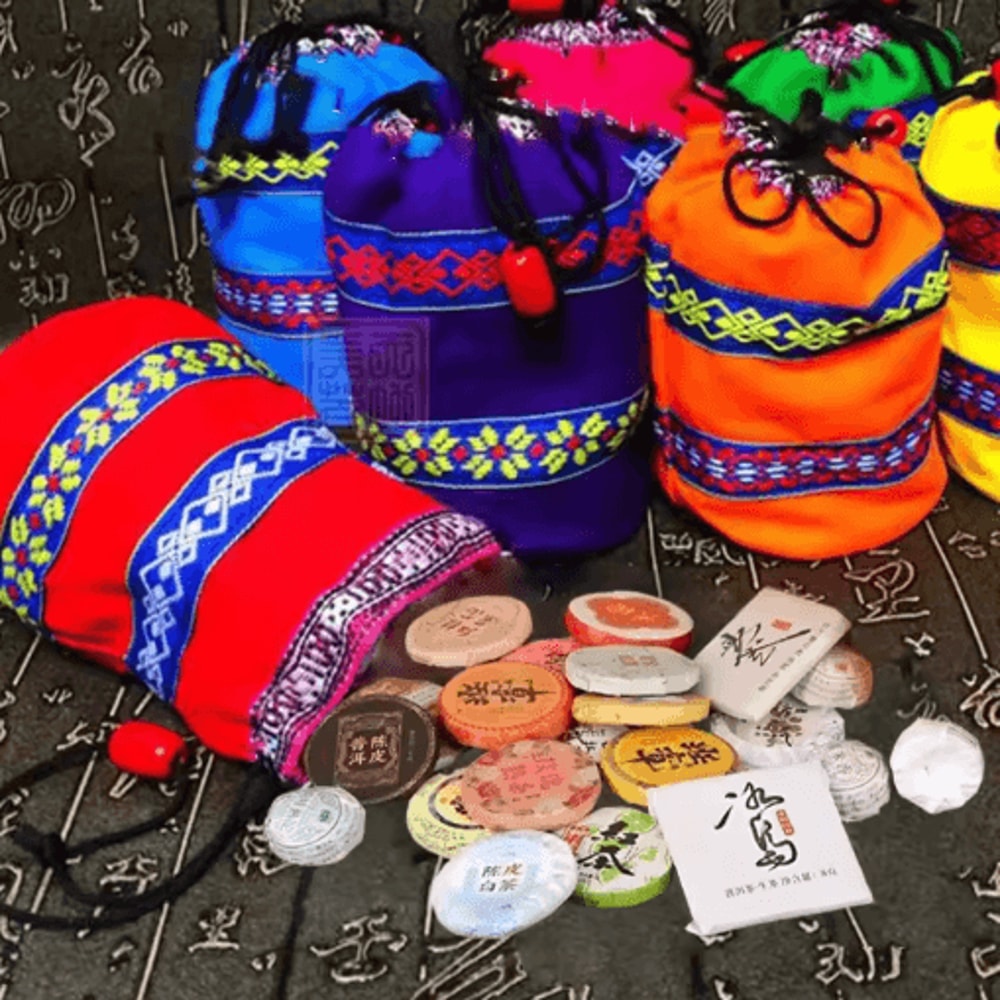 Handwoven Pu Erh Tea Storage Box 30 Cake Organizer Basket For Tea Lovers 4