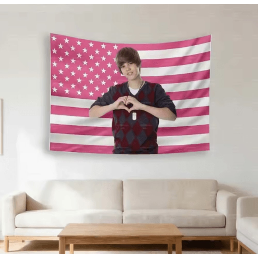 Patriotic American Flag Wall Banner CelebrityInspired Outdoor Festival Decor 3