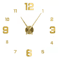 Modern 3D DIY Wall Clock Large Acrylic Mirror Sticker Quartz Decor 6