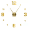Modern 3D DIY Wall Clock Large Acrylic Mirror Sticker Quartz Decor 6