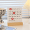 Modern Minimalist Perpetual Desk Calendar Creative Reusable Office Decor 6