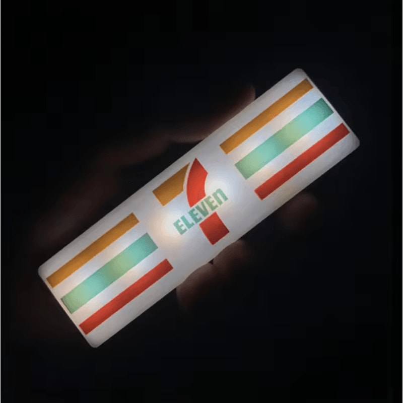 Magnetic LED Fridge Sticker Light Mini Convenience Store Touch Lamp Decor 6