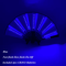 LED Neon Folding Rave Fan Glowing Party Hand Fan For Festivals Events 16