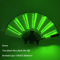 LED Neon Folding Rave Fan Glowing Party Hand Fan For Festivals Events 18