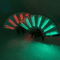 LED Neon Folding Rave Fan Glowing Party Hand Fan For Festivals Events 29