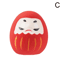 Mini Ceramic Daruma Doll Japanese Lucky Charm Fortune Ornament 6