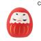 Mini Ceramic Daruma Doll Japanese Lucky Charm Fortune Ornament 6